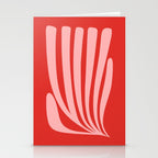 Coral Leaf: Paper Cutouts Matisse Edition Stationery Card Gallery Image 2