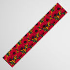 Red poppy garden    Table Runner Gallery Image 3
