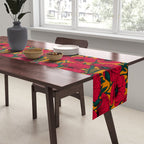 Red poppy garden    Table Runner Gallery Image 2