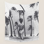 Tropical Storm Wall Tapestry Gallery Image 4
