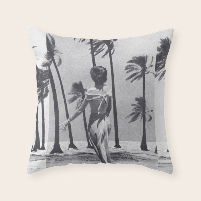 Tropical Storm Throw Pillow Gallery Image 6