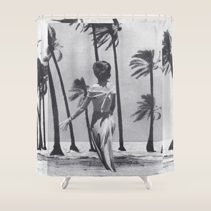 Tropical Storm Shower Curtain Gallery Image 1