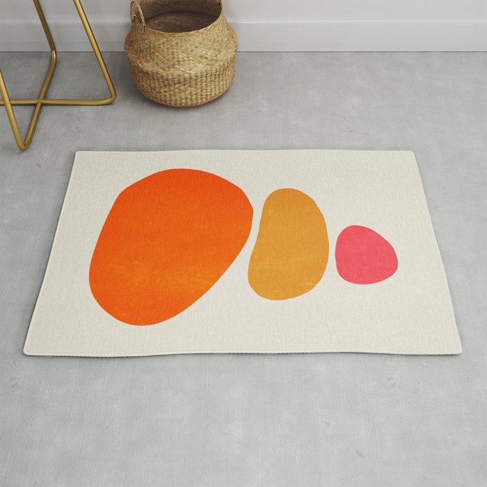 Pebbles: Mid Century Abstraction Rug Gallery Image 1