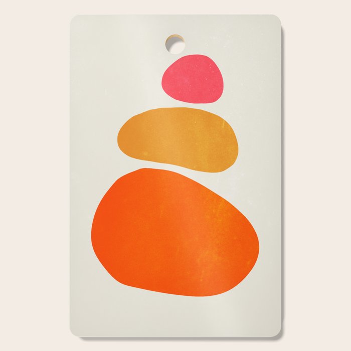 Pebbles: Mid Century Abstraction Cutting Board Gallery Image 1