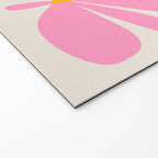 Bloom: Peach Matisse Color Series 04 Welcome Mat Gallery Image 2
