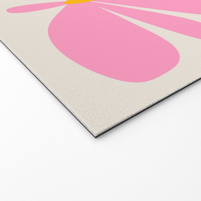 Bloom: Peach Matisse Color Series 04 Welcome Mat Gallery Image 2