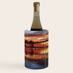Sunset At The Huntington Beach Pier  Wine Chiller Gallery Image 3