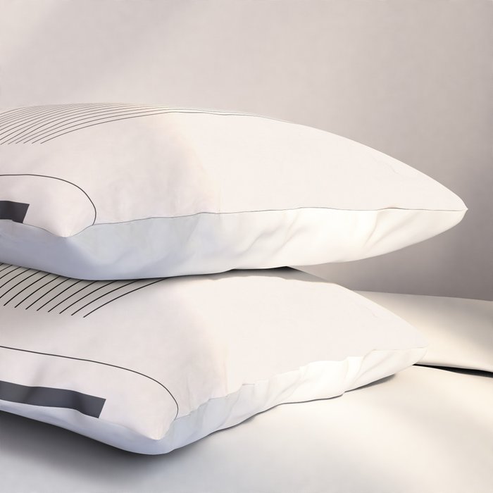 Geometric Shapes 49 Pillow Sham Gallery Image 3