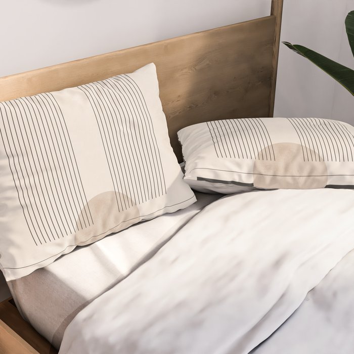 Geometric Shapes 49 Pillow Sham Gallery Image 2