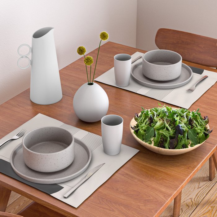 Geometric Shapes 49 Placemat Gallery Image 2