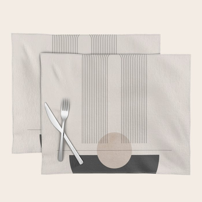 Geometric Shapes 49 Placemat Gallery Image 1
