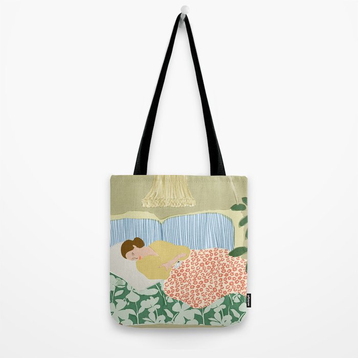 People used to fall asleep with books in their hands Tote Bag Gallery Image 2