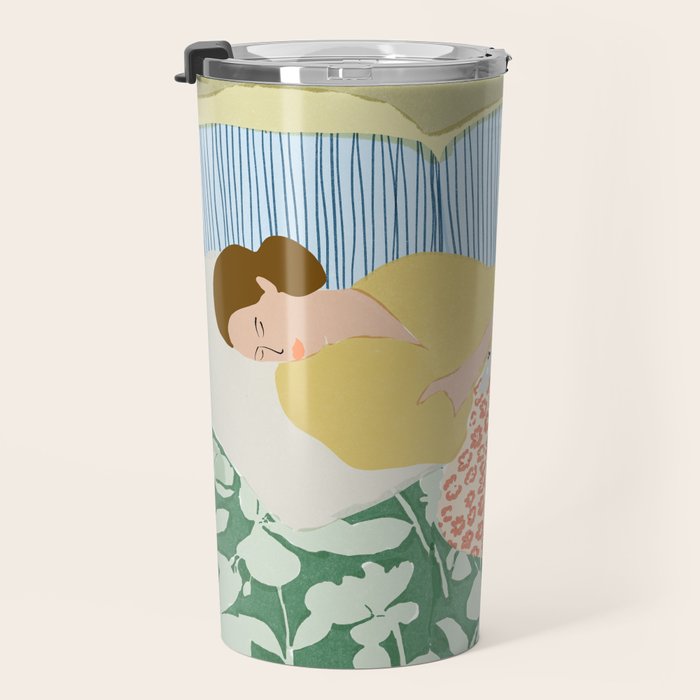 People used to fall asleep with books in their hands Travel Mug Gallery Image 3
