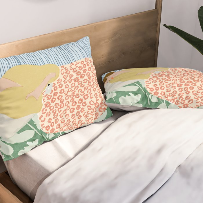People used to fall asleep with books in their hands Pillow Sham Gallery Image 2