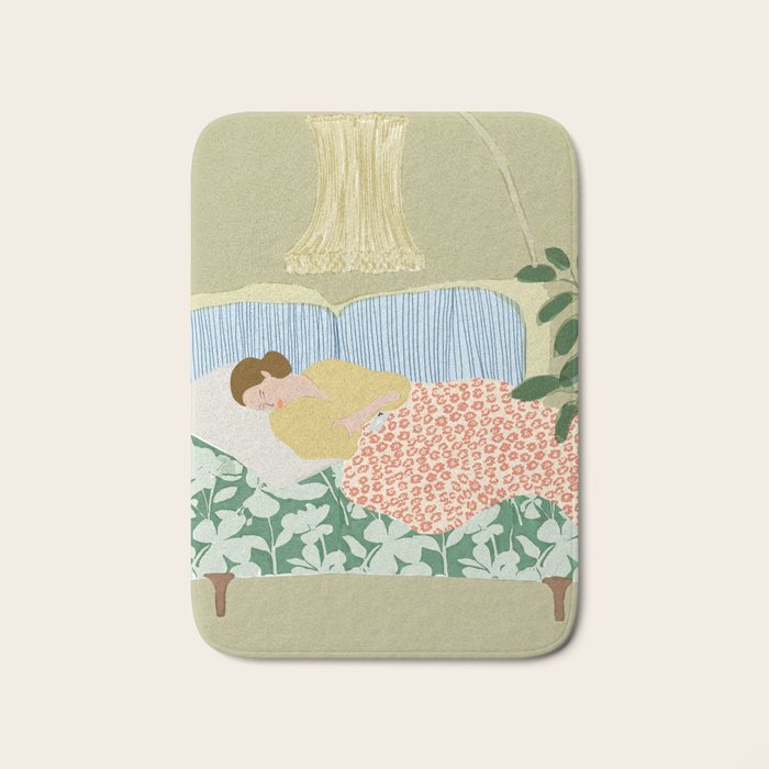 People used to fall asleep with books in their hands Bath Mat Gallery Image 1