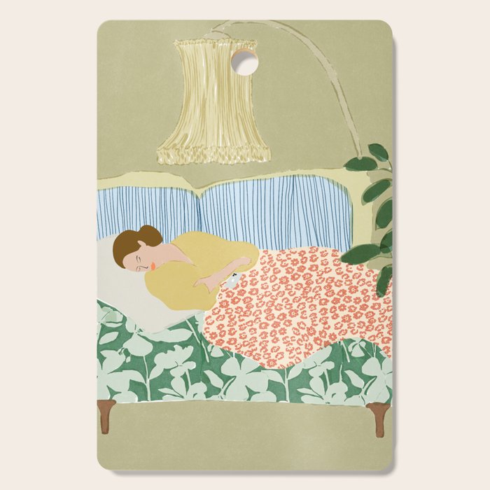 People used to fall asleep with books in their hands Cutting Board Gallery Image 1