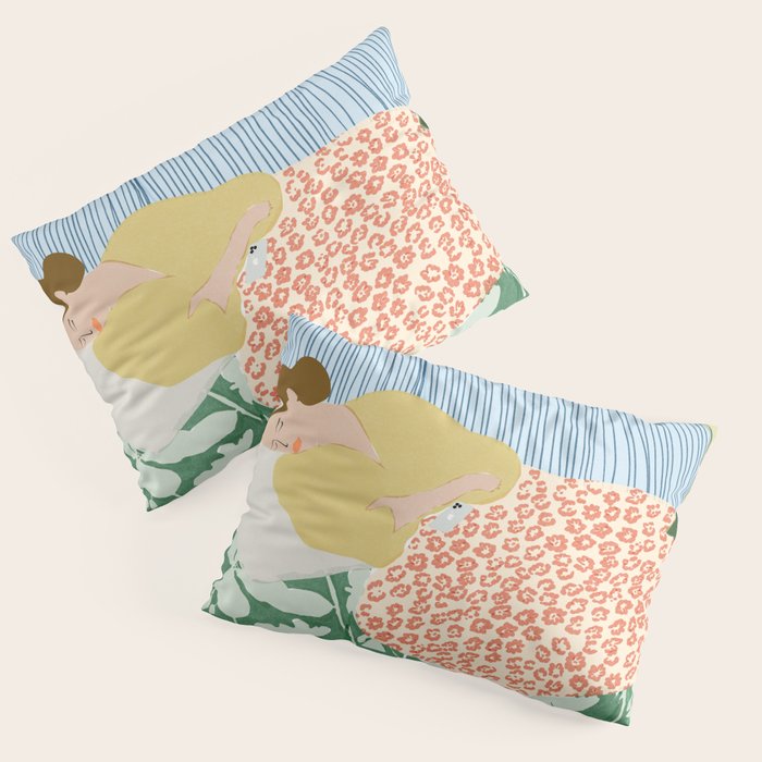 People used to fall asleep with books in their hands Pillow Sham Gallery Image 3