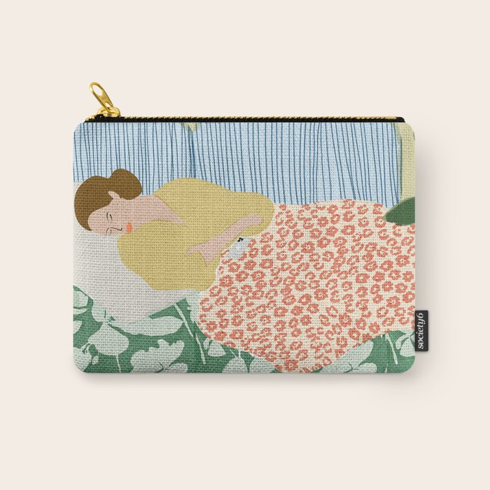 People used to fall asleep with books in their hands Carry All Pouch Gallery Image 1