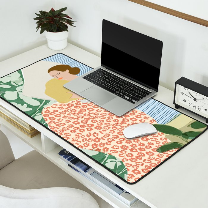 People used to fall asleep with books in their hands Desk Mat Gallery Image 2