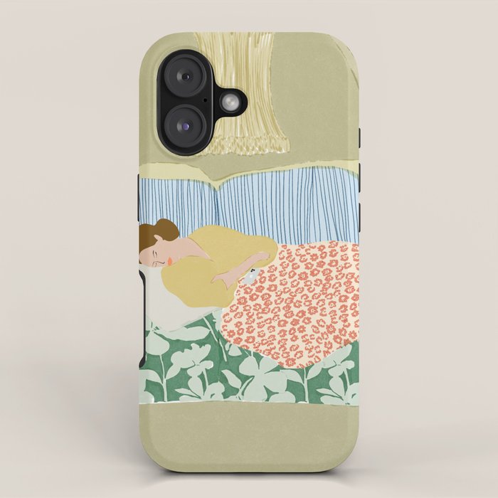People used to fall asleep with books in their hands iPhone Case Gallery Image 1