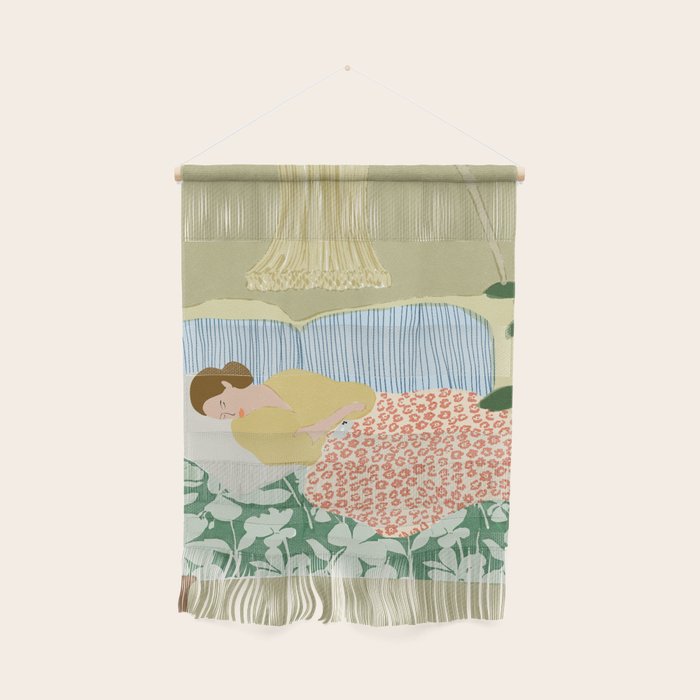 People used to fall asleep with books in their hands Wall Hanging Gallery Image 1