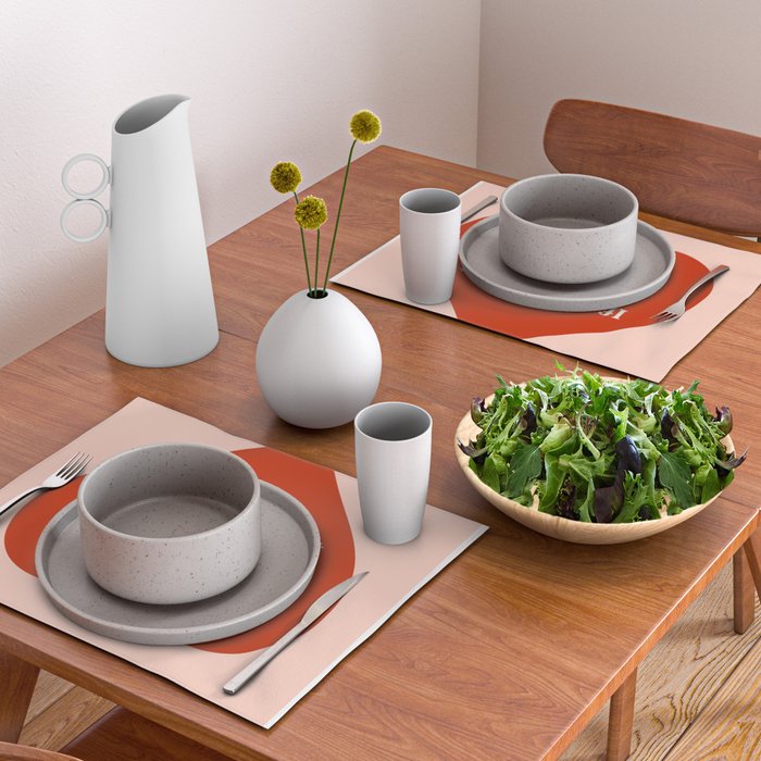 Quirky Love Quote "If you break it, you buy it" Placemat Gallery Image 2