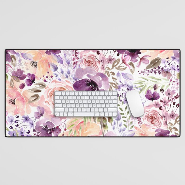Floral Chaos Desk Mat Gallery Image 1