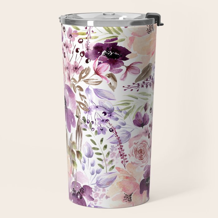 Floral Chaos Travel Mug Gallery Image 2