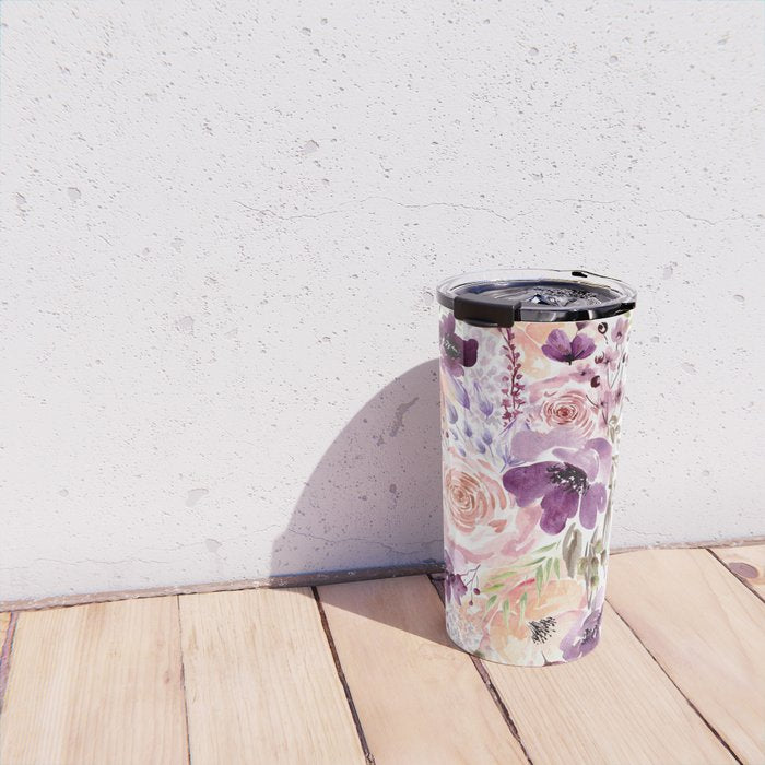 Floral Chaos Travel Mug Gallery Image 4