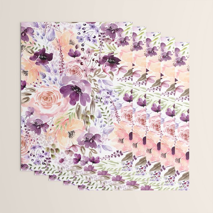 Floral Chaos Wrapping Paper Gallery Image 3