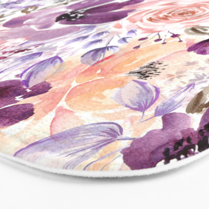 Floral Chaos Bath Mat Gallery Image 3