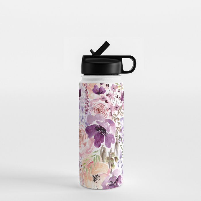 Floral Chaos Water Bottle Gallery Image 1