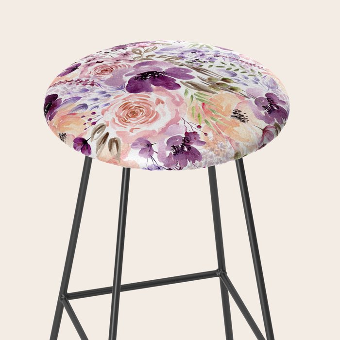 Floral Chaos Stool Gallery Image 2
