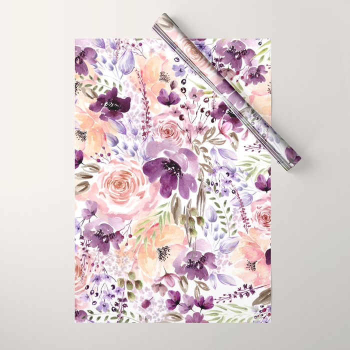 Floral Chaos Wrapping Paper Gallery Image 1