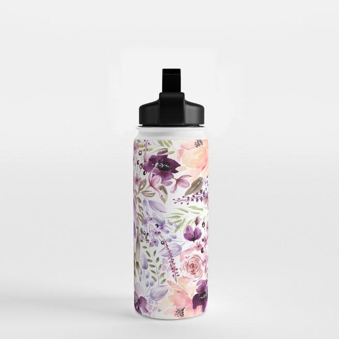 Floral Chaos Water Bottle Gallery Image 2