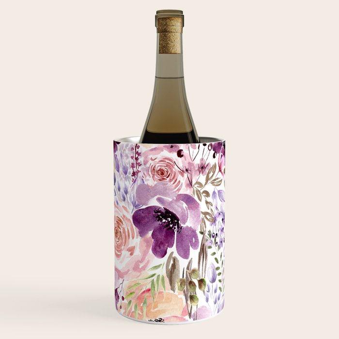 Floral Chaos Wine Chiller Gallery Image 1