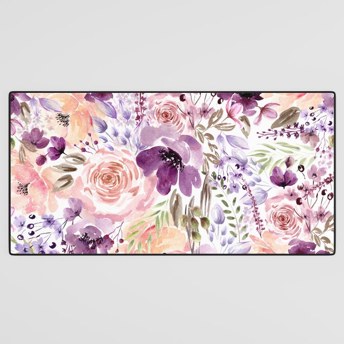 Floral Chaos Desk Mat Gallery Image 3