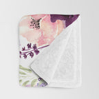 Floral Chaos Throw Blanket Gallery Image 3