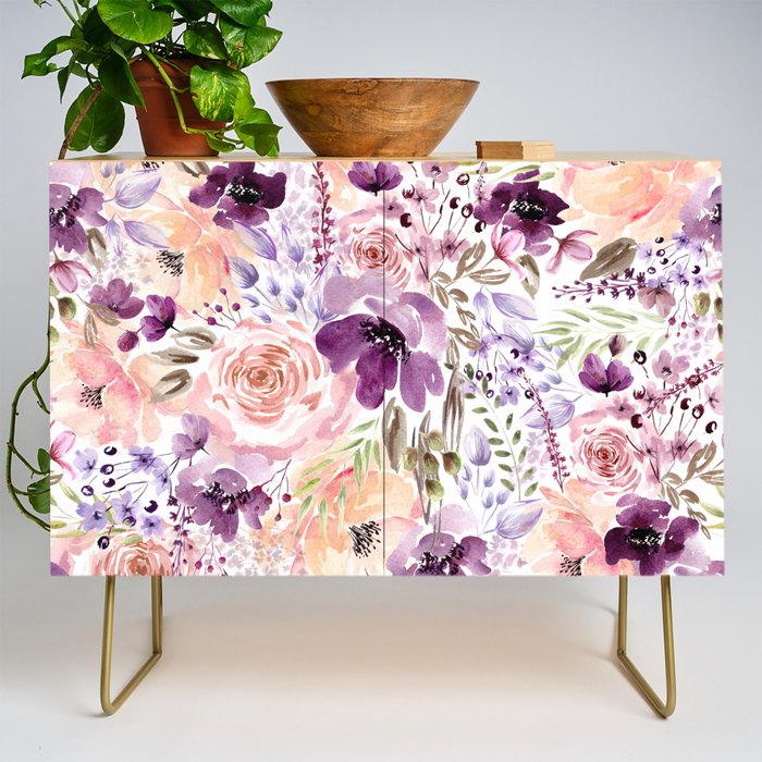 Floral Chaos Credenza Gallery Image 1