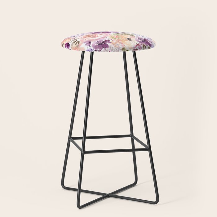 Floral Chaos Stool Gallery Image 1