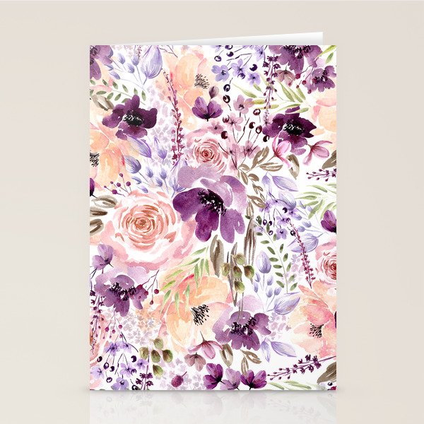 Floral Chaos Stationery Card Gallery Image 2