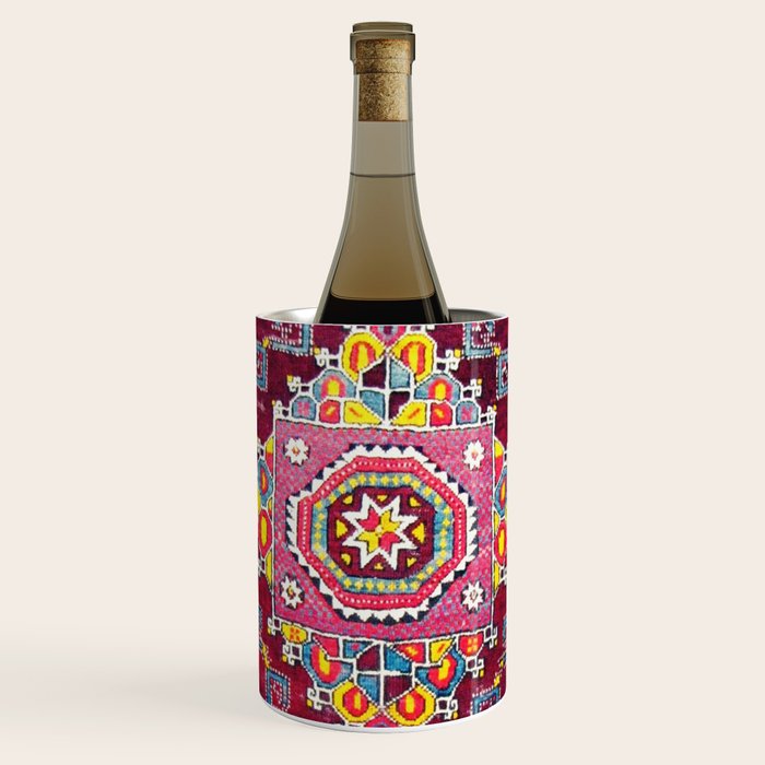 Antique Anatolian Bergama Rug Print  Wine Chiller Gallery Image 1