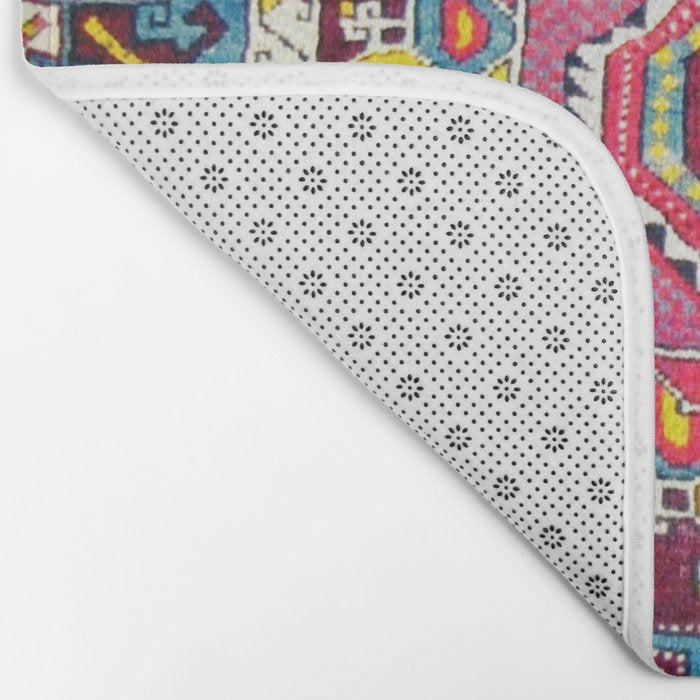 Antique Anatolian Bergama Rug Print  Bath Mat Gallery Image 2