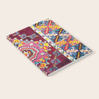 Antique Anatolian Bergama Rug Print  Notebook Gallery Image 2