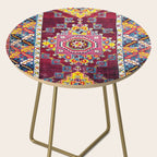 Antique Anatolian Bergama Rug Print  Side Table Gallery Image 2