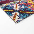 Antique Anatolian Bergama Rug Print  Welcome Mat Gallery Image 2