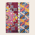 Antique Anatolian Bergama Rug Print  Notebook Gallery Image 4