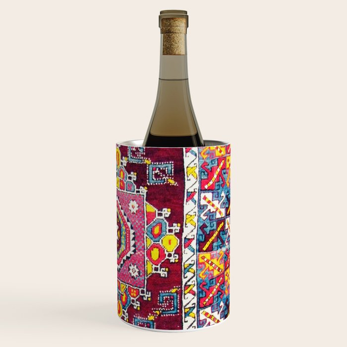 Antique Anatolian Bergama Rug Print  Wine Chiller Gallery Image 3