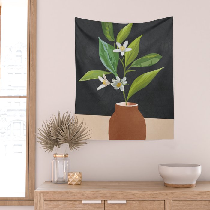 Little Pretty Bloom 3 Wall Tapestry Gallery Image 2