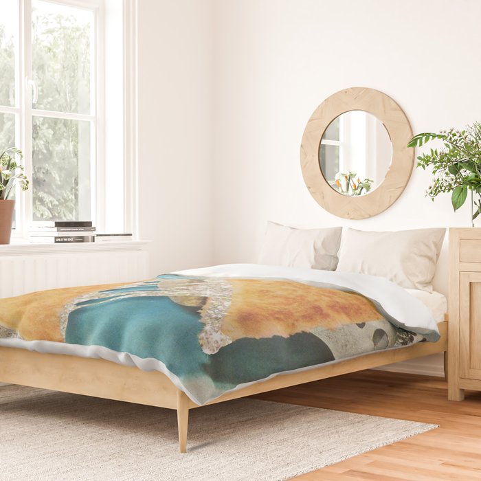 Grilled Glitter Sandwich - Eat Fashionably Duvet Cover Gallery Image 2